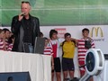 Gute Stimmung unter den Konkurrenten nach dem Bewerb